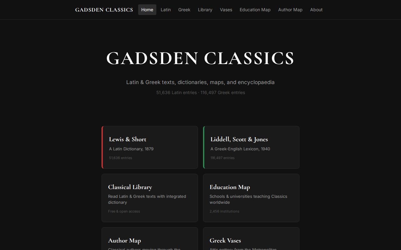 Classics — homepage